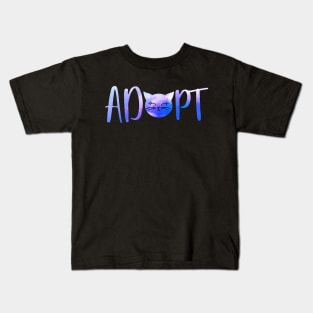 Adopt Cats Kids T-Shirt